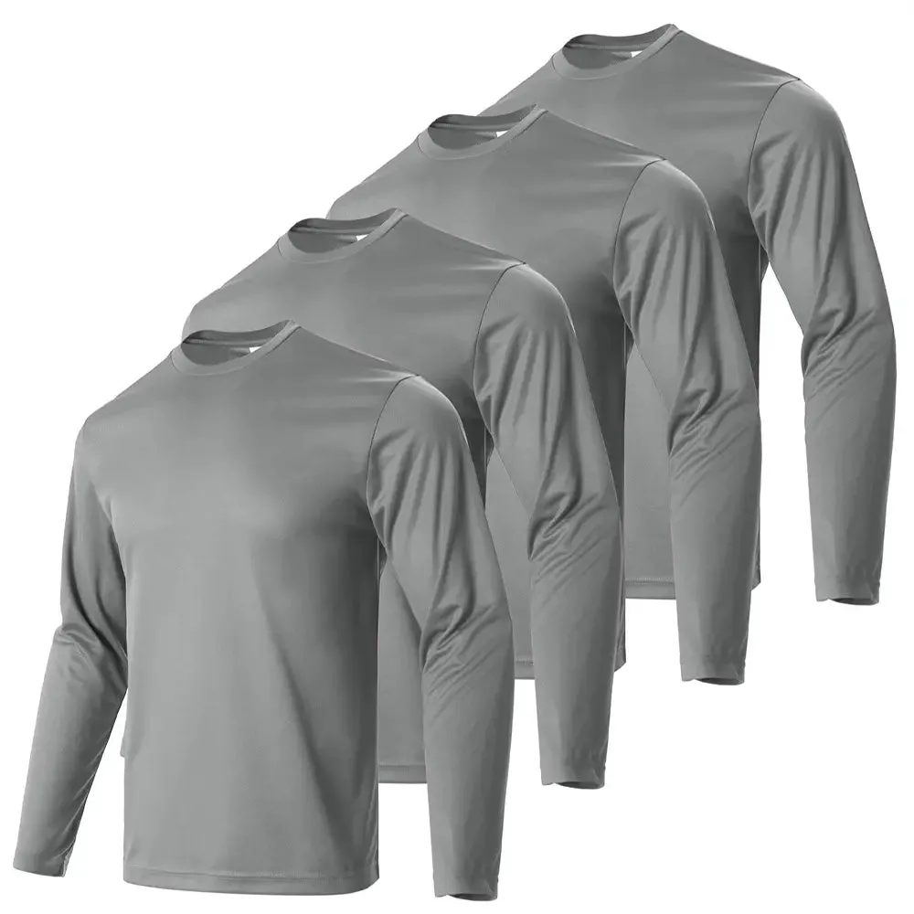 4pcs Men's Quick-drying Sports T-shirts