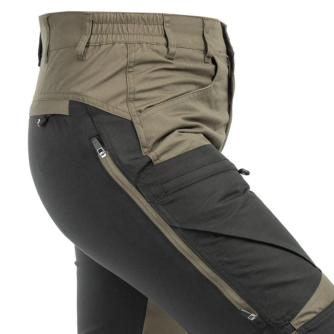 Arrak Ladies Active Stretch Pants - Forest Brown