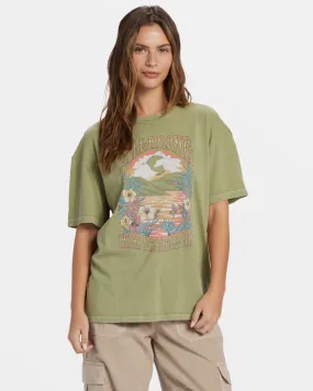 Billabong Trippy Paradise T-Shirt - AVOCADO