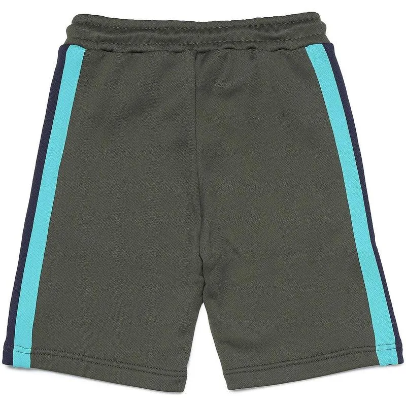 Boys Khaki Logo Shorts