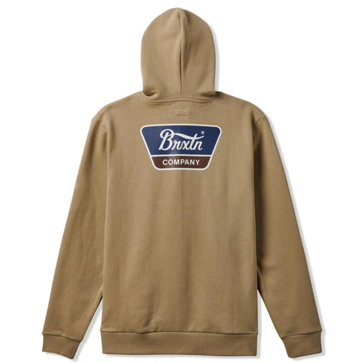 Brixton - Linwood Fleece Hoodie Oatmeal/Deep Sea