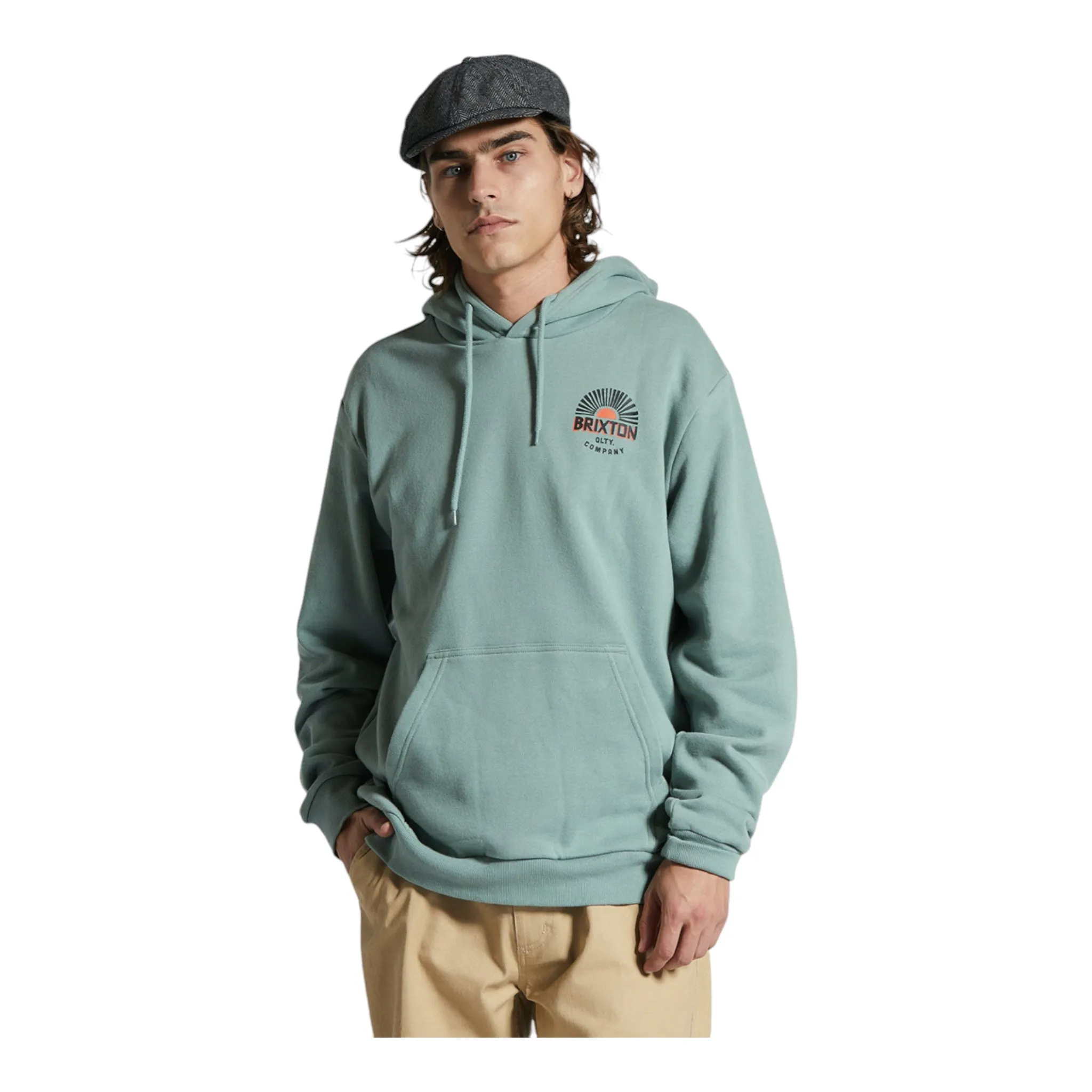 Brixton - Rising Sun Hood - Chinois Green