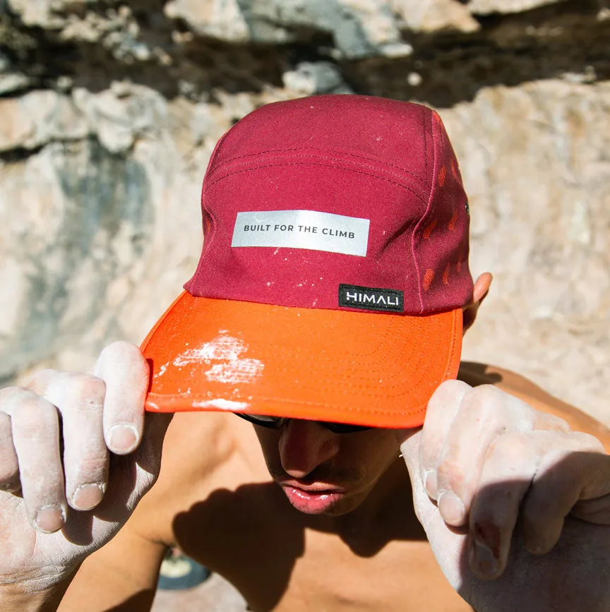 Coil Boulder Hat - Monk Red