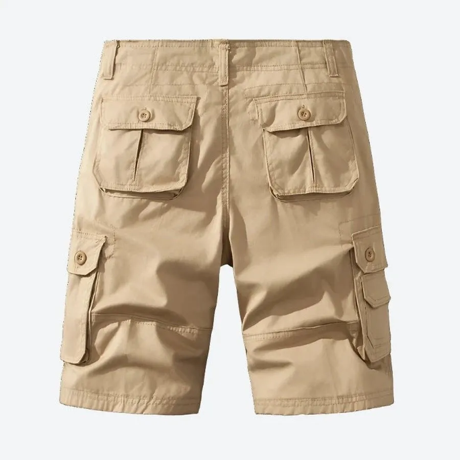 Durable Comfortable Multi-Pocket Cargo Shorts