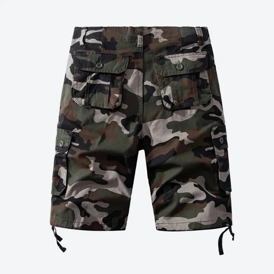 Durable Comfortable Multi-Pocket Cargo Shorts