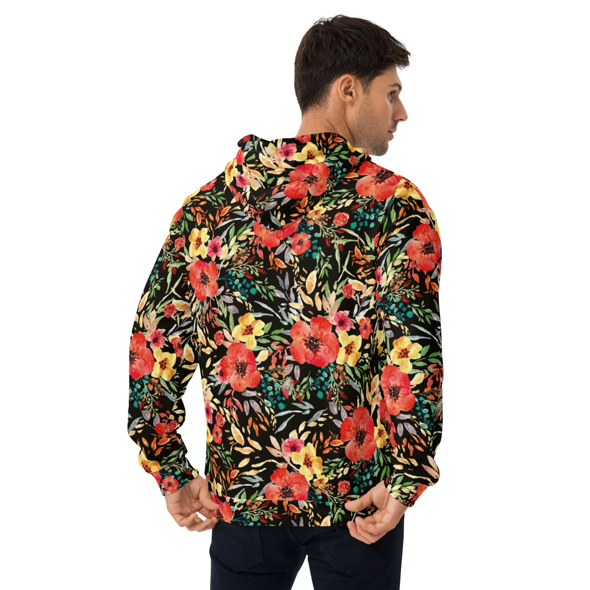 Floral Hoodie (Glamourange Spring Best Hoodies Collection - Flower Hoodies Print 006)