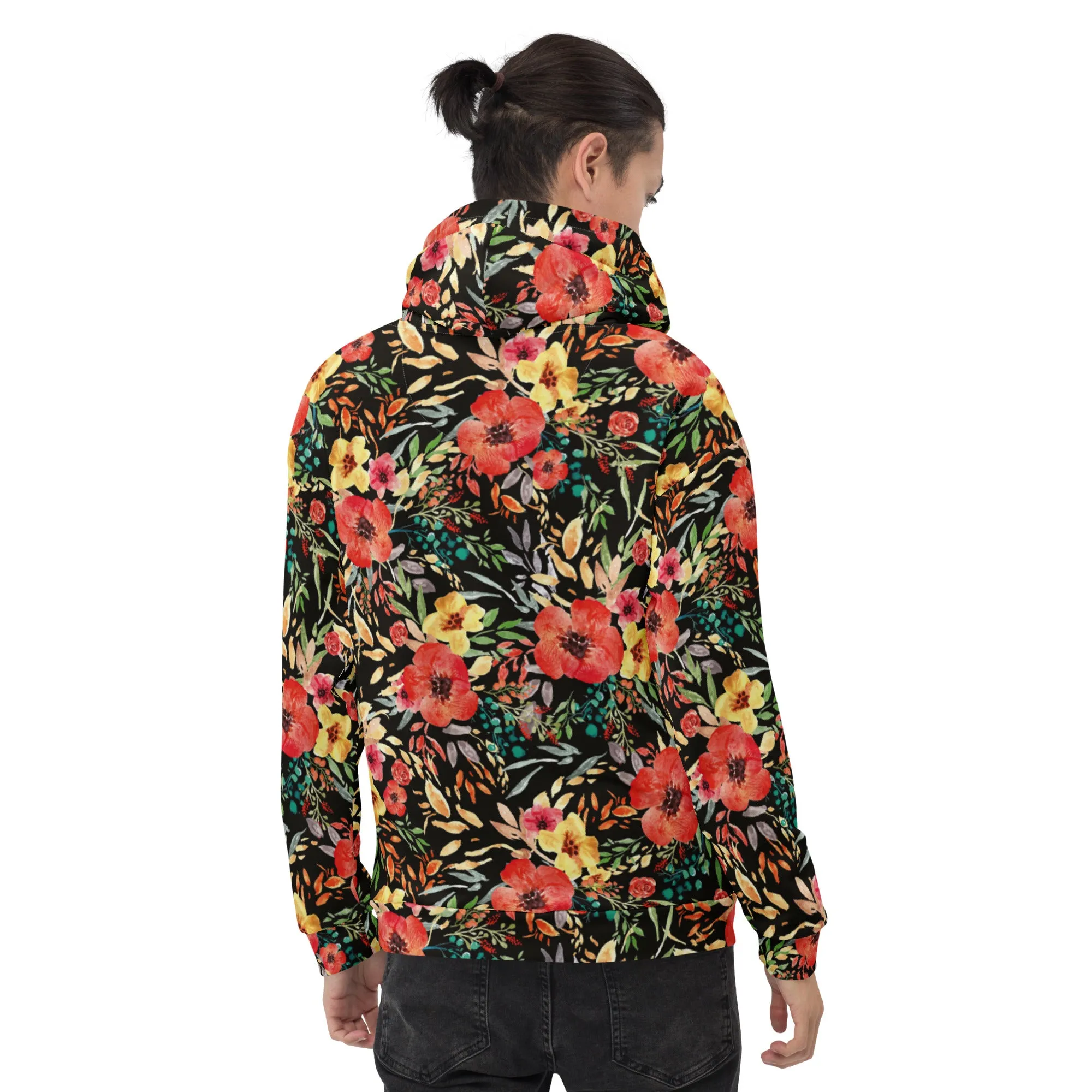 Floral Hoodie (Glamourange Spring Best Hoodies Collection - Flower Hoodies Print 006)