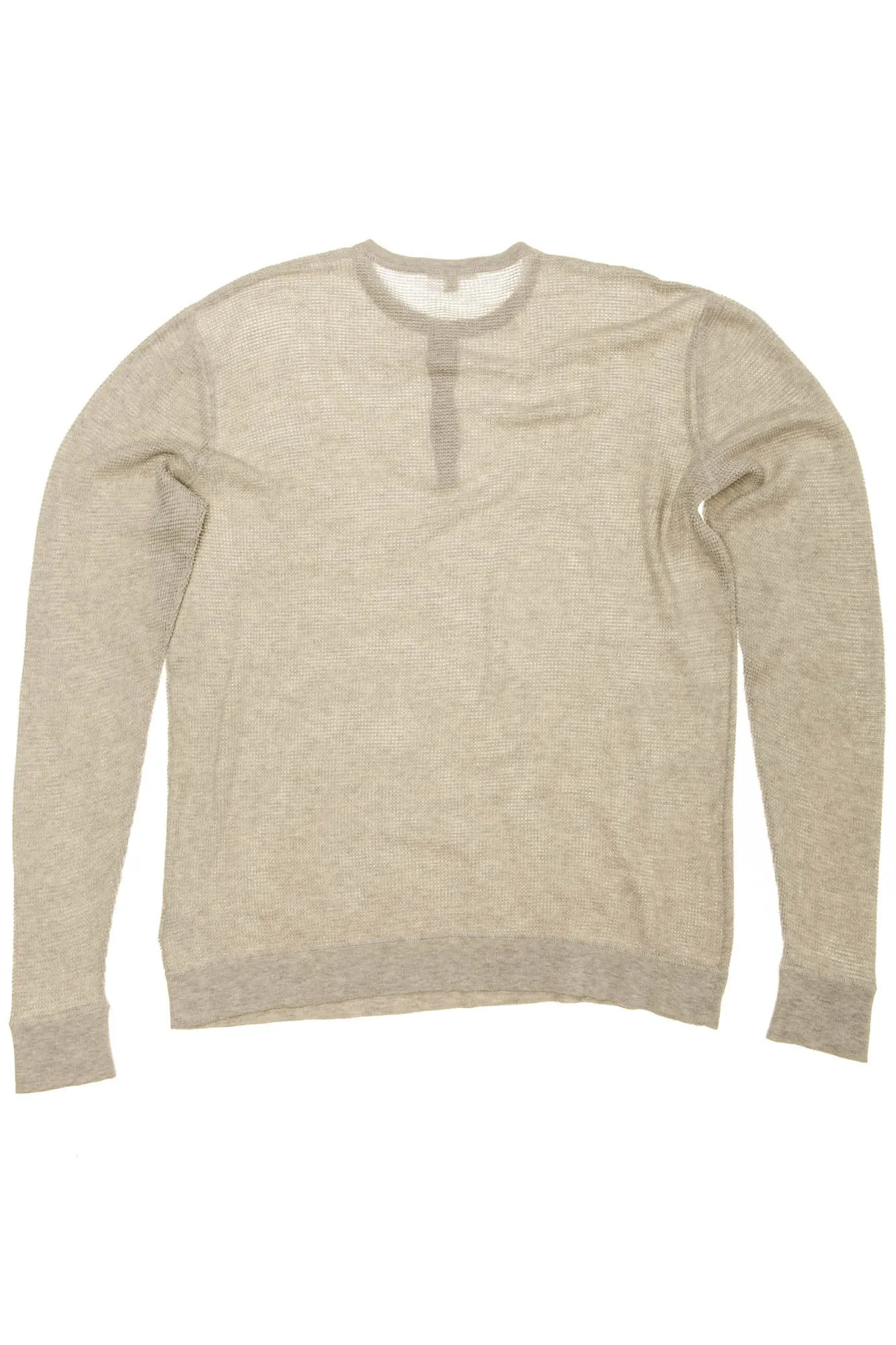 James Perse - Gray Long Sleeve Thermal - US 3