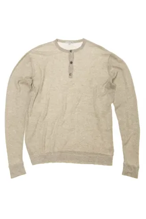 James Perse - Gray Long Sleeve Thermal - US 3