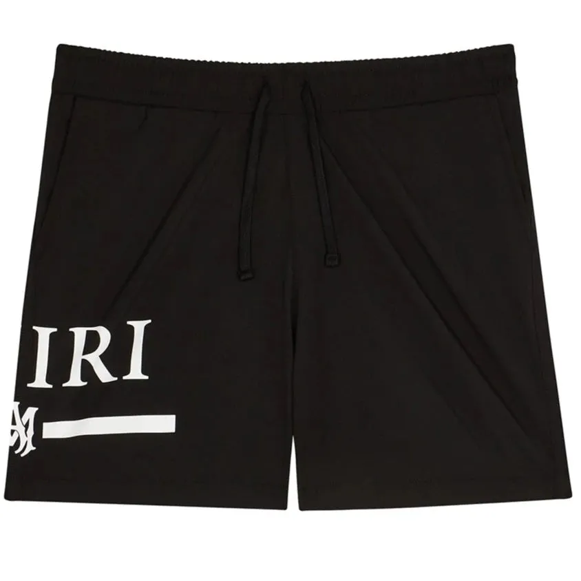 Kids Amiri Black Logo Swimshorts