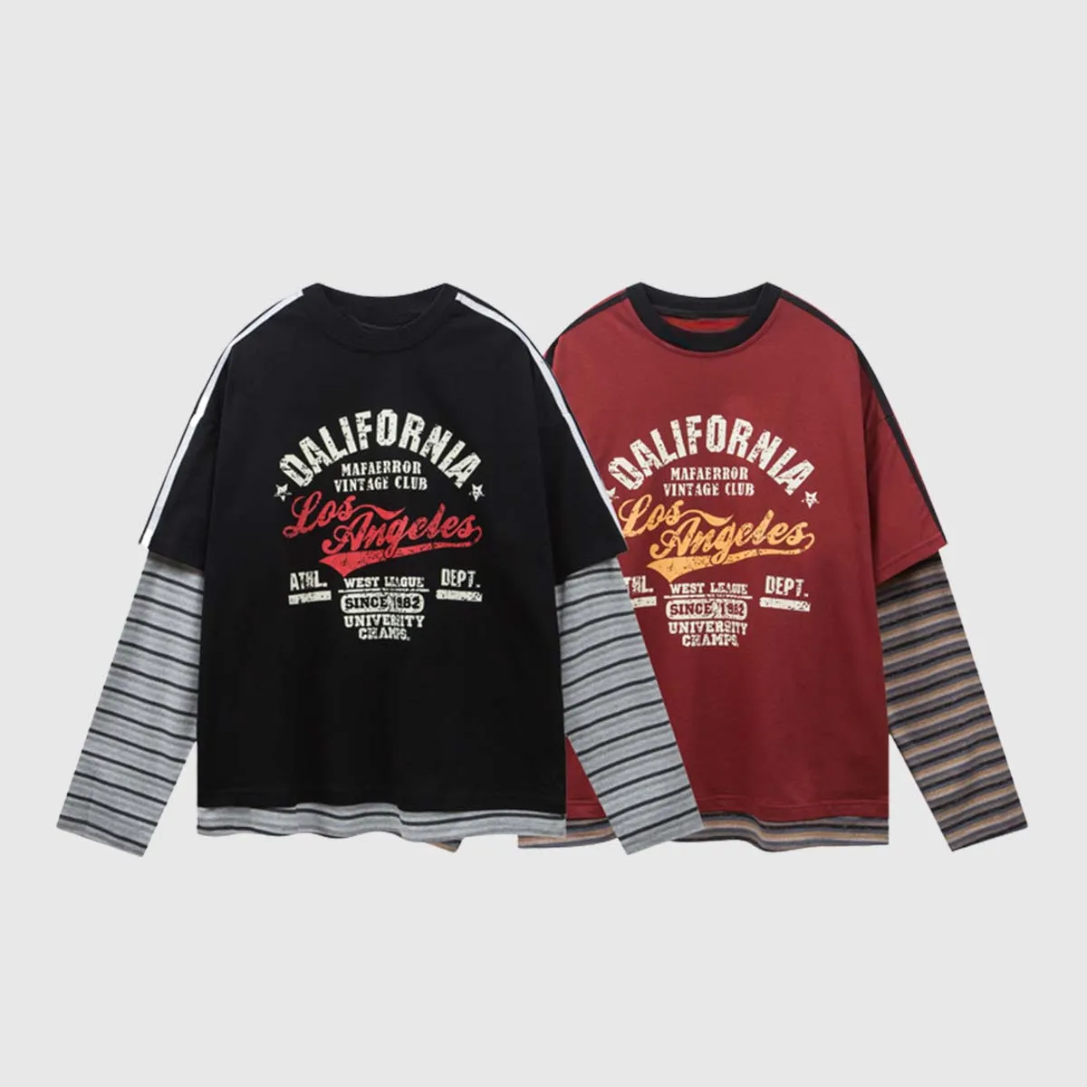 Layered California Graphic Sweatshirt