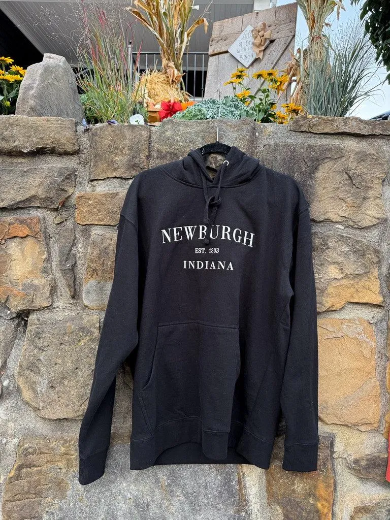 Newburgh Hoodie - Black/Vintage White