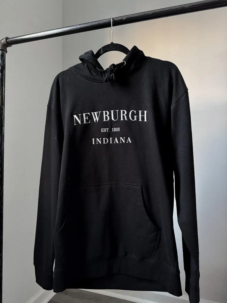 Newburgh Hoodie - Black/Vintage White