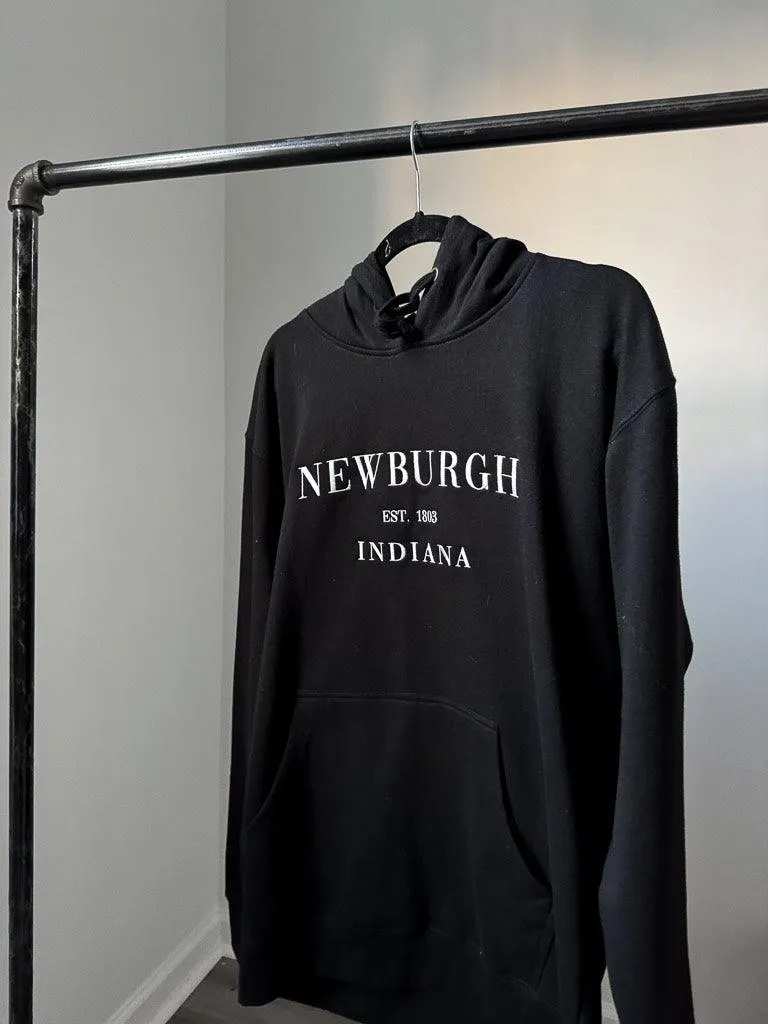 Newburgh Hoodie - Black/Vintage White