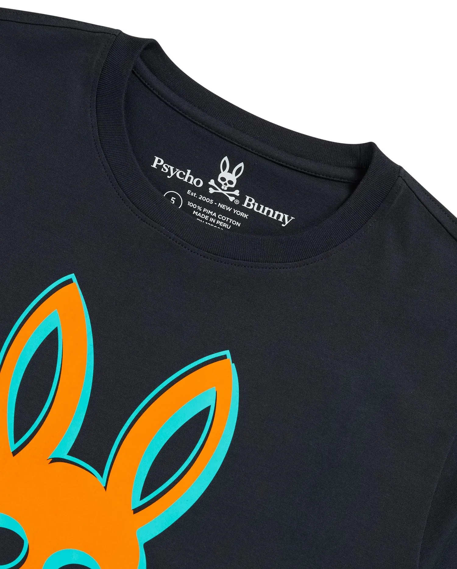 Psycho Bunny Howgate Tee in Navy