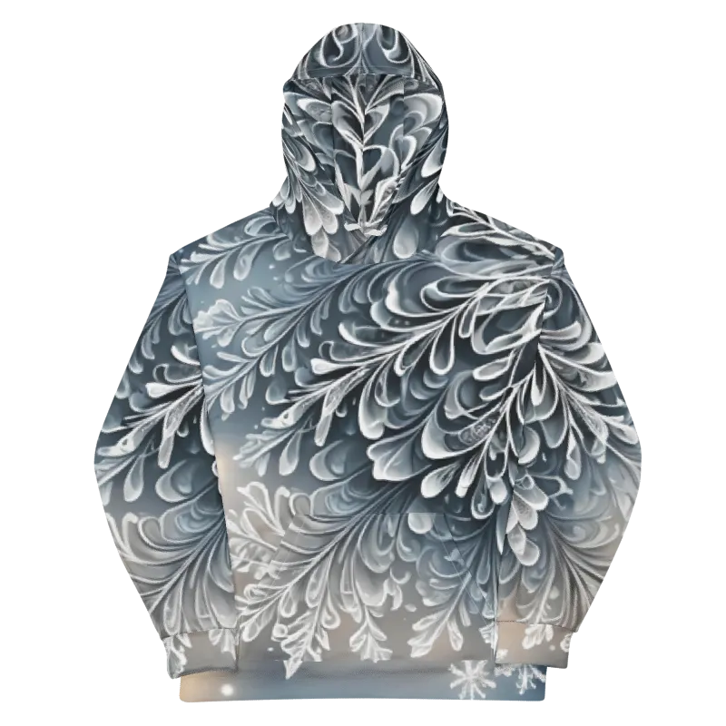 "Frosted Elegance" Collection - Designer Unisex Hoodie