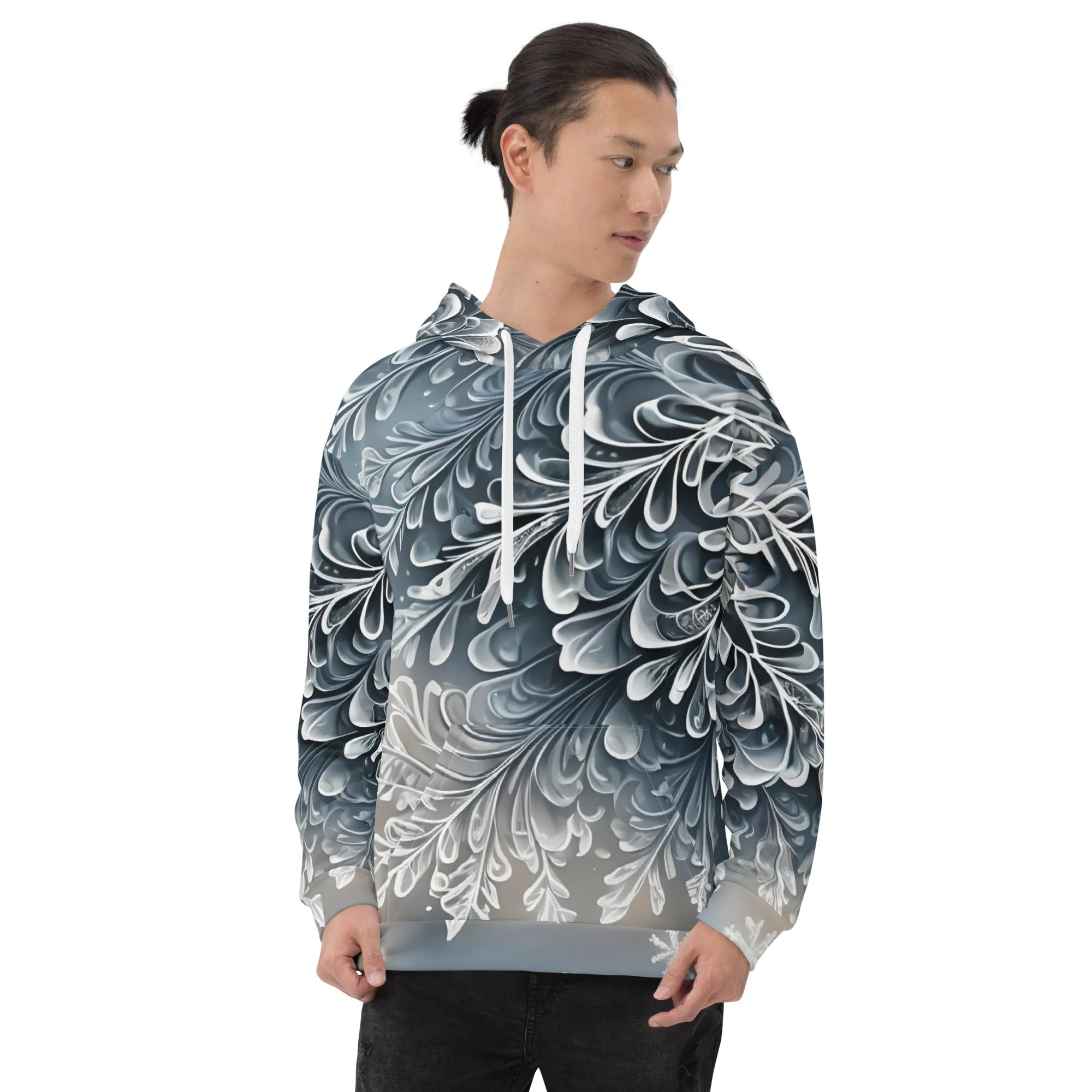 "Frosted Elegance" Collection - Designer Unisex Hoodie