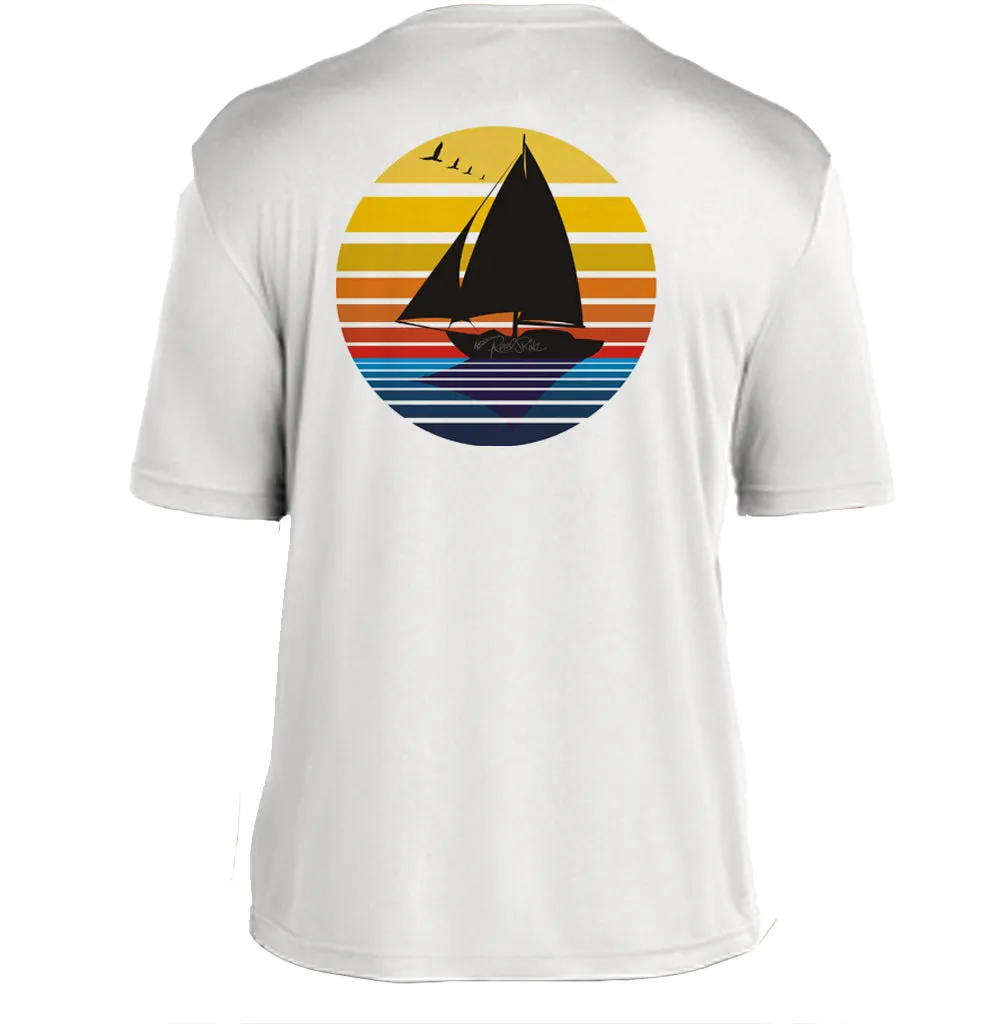 Retro Sailboat