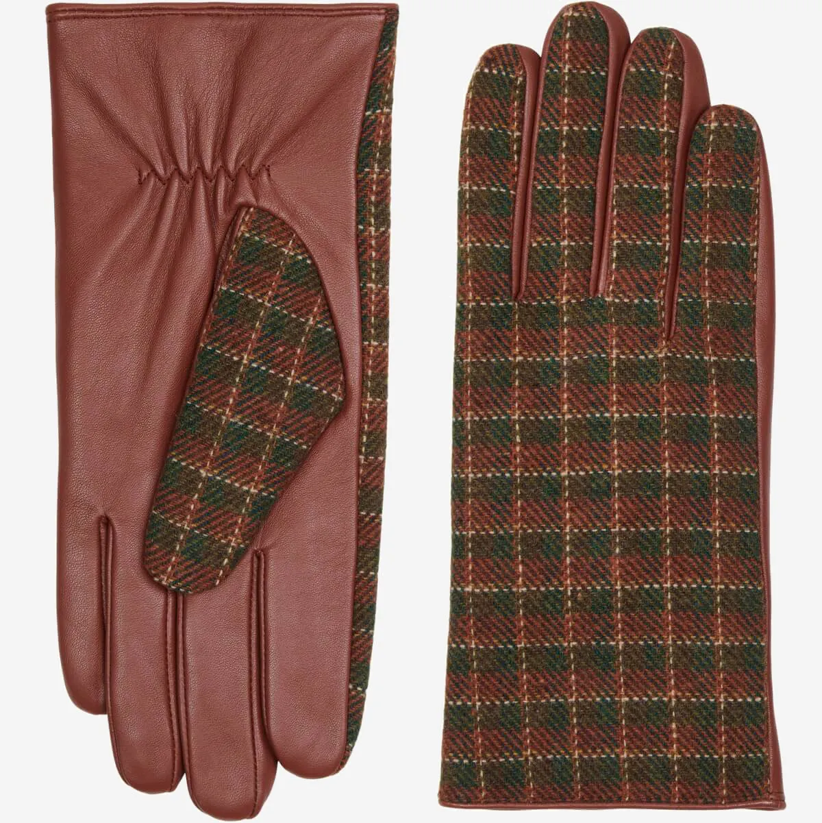 Rosie - sheepskin leather gloves with fleece lining & touchscreen feature