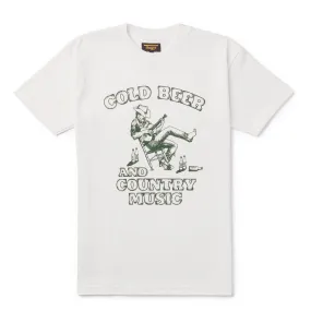 SEAGER Country Music Tee - VINTAGE WHITE