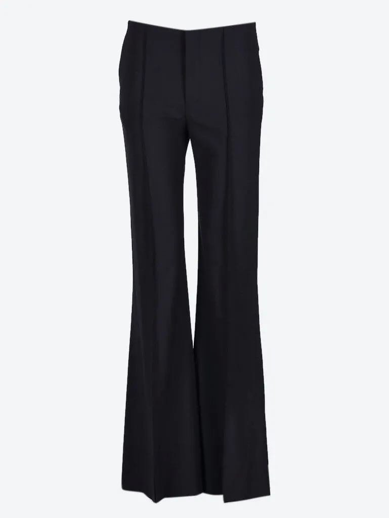 Stretch wool pants