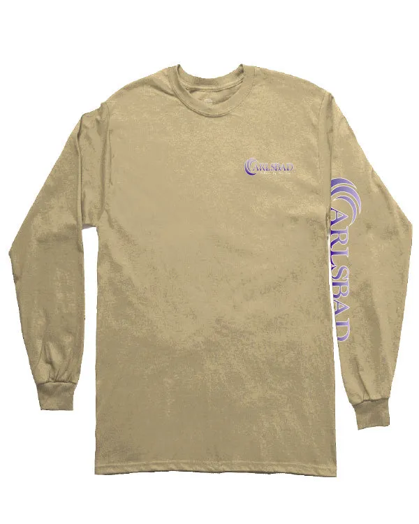 SunDiego Carlsbad Village Long Sleeve Tee - Vintage Gold