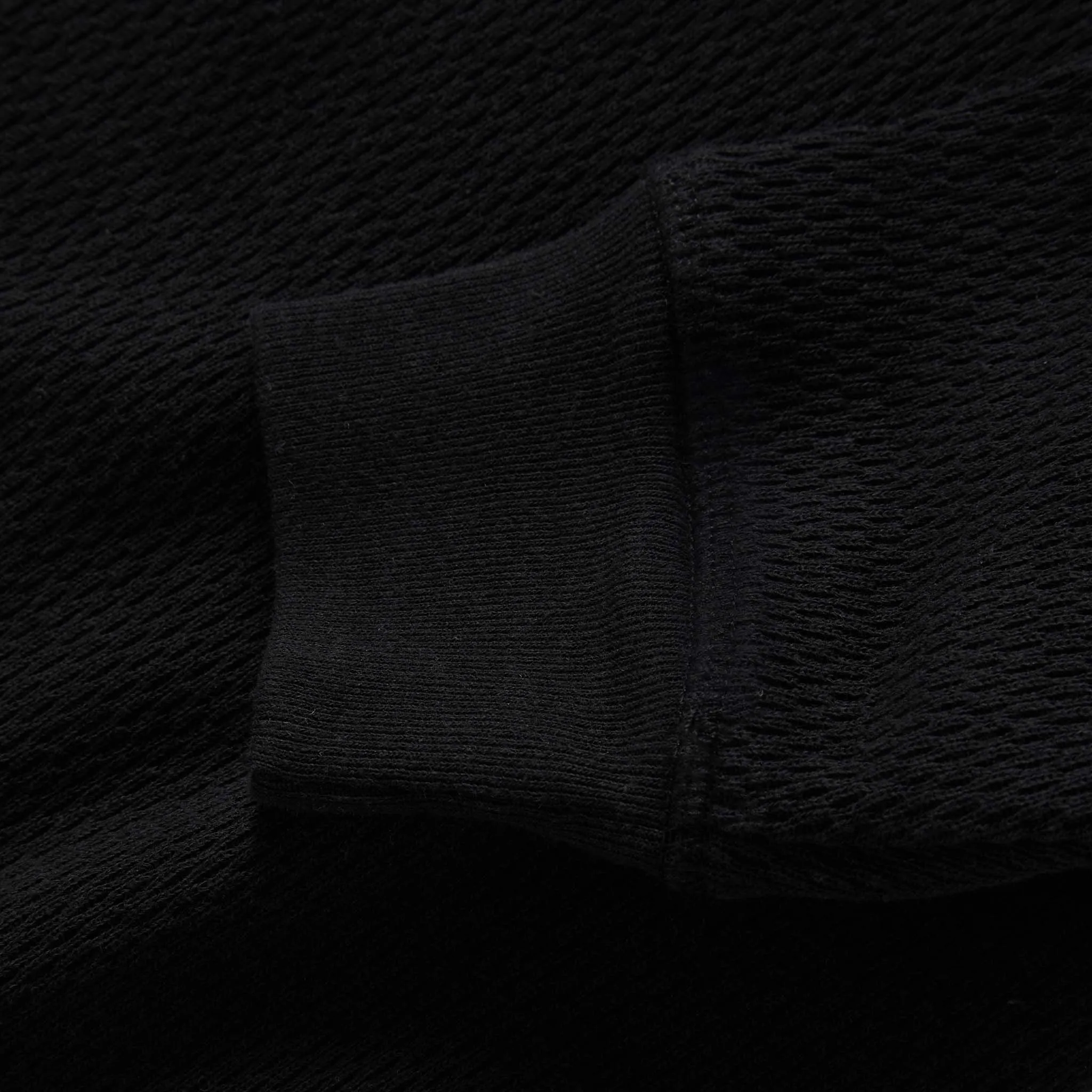 The Heavy Bag Waffle Long Sleeve in Coal