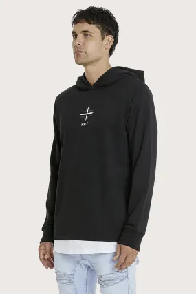 The Saint Hoody Jet Black