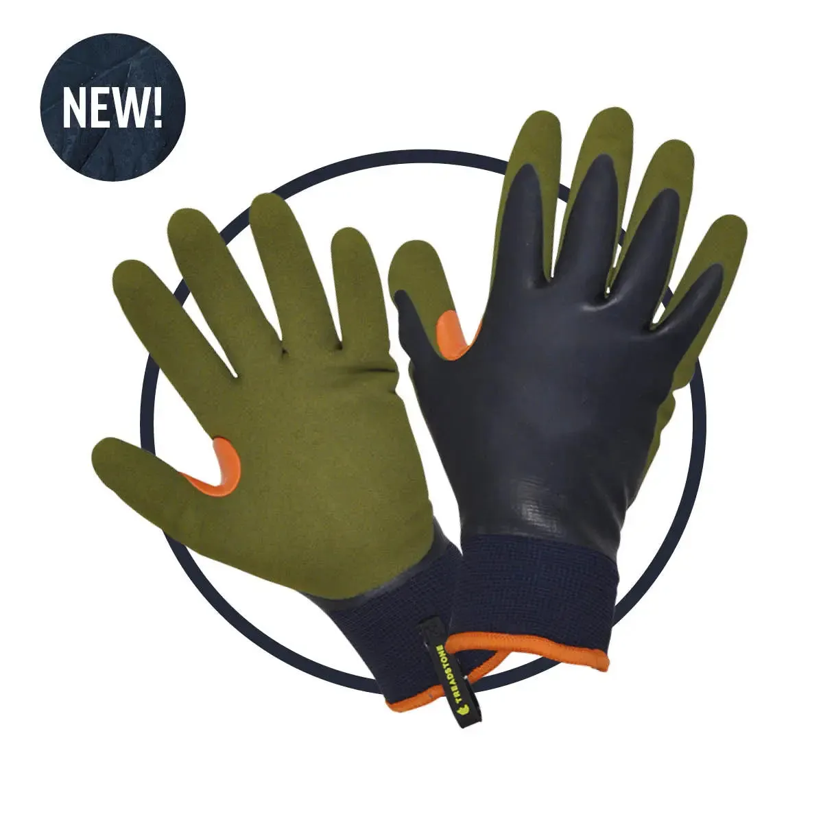 WARM 'N' WATERPROOF Gardening Gloves - Mens