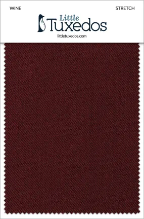 Wine Stretch Fabric Swatch