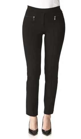 Women's Pants Black Top Quality Stretch Fabric Our Best Seller Flattering Comfort Sizes S-XLARGE Fit Made In Canada Yvonne Marie Boutiques