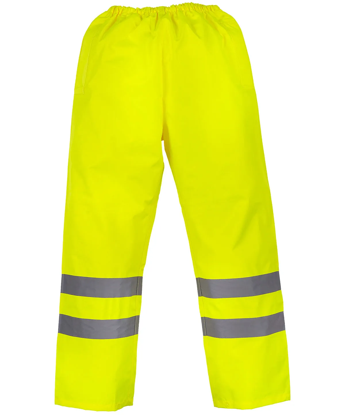 Yellow - Hi-vis waterproof overtrousers (HVS461)